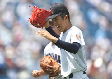 横浜 最速157キロの織田翔希「びっくりした」初回から自己記録を立て続けに更新 右足痛めても続投志願は「9回投げたかったという強い思いが」