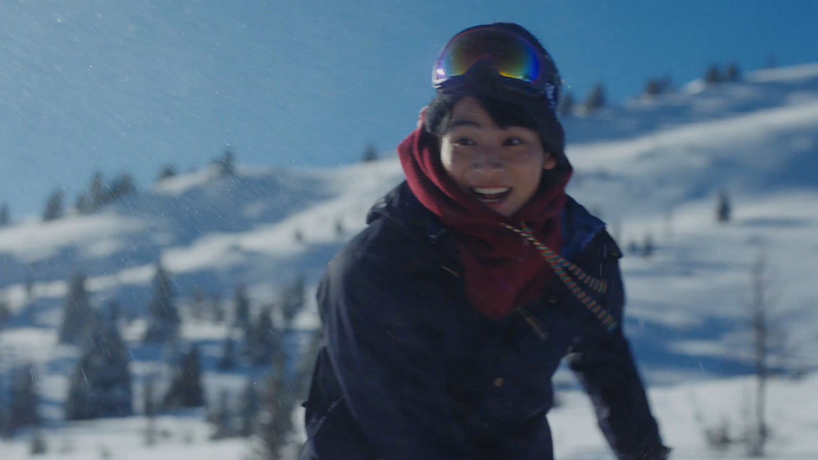 岡田健史／2019年度「JR SKISKI」CMより（提供写真）
