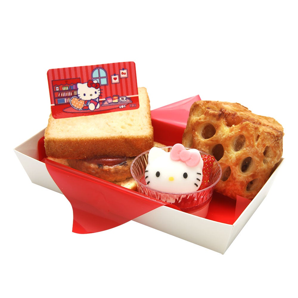 今日イロ★モーニングセット～デニッシュ＆いちごのプチデザート～ 1,300円（C）2025 SANRIO CO., LTD. TOKYO, JAPAN 　著作 株式会社サンリオ