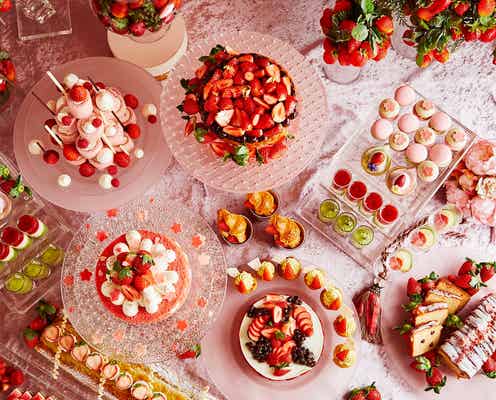 女性の幸せ願う“ひなまつり”がテーマ!人気いちごビュッフェ、京王プラザホテルで開催