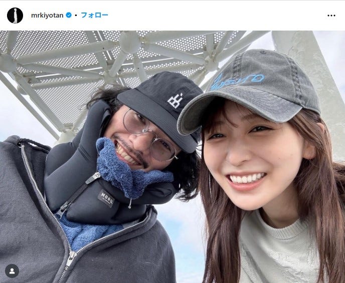 清原翔Instagramより