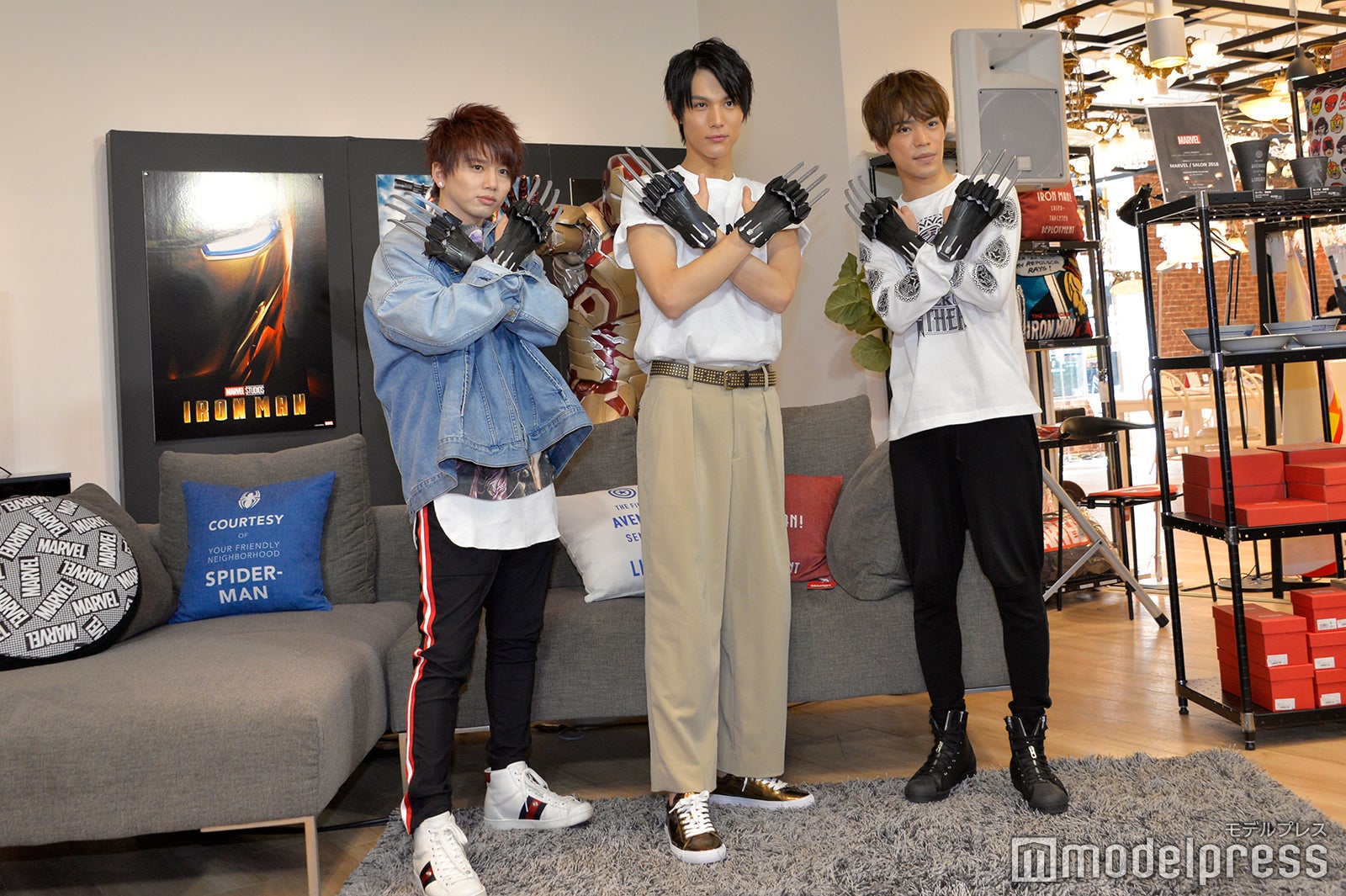 花村想太、中川大志、小野賢章（C）モデルプレス