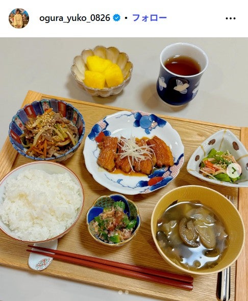 小倉優子Instagramより