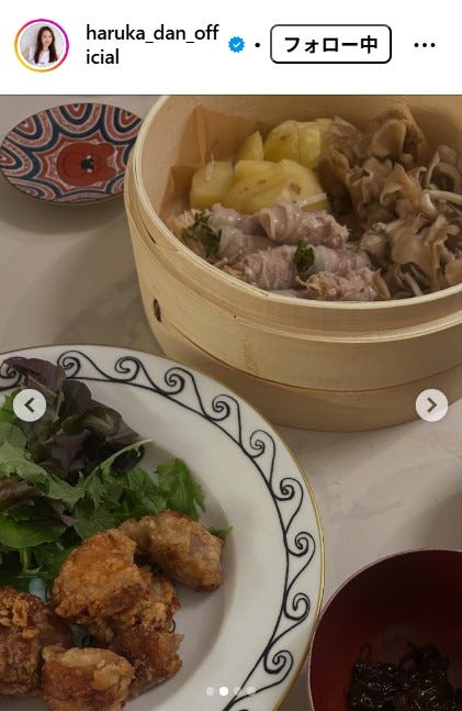團遥香Instagramより