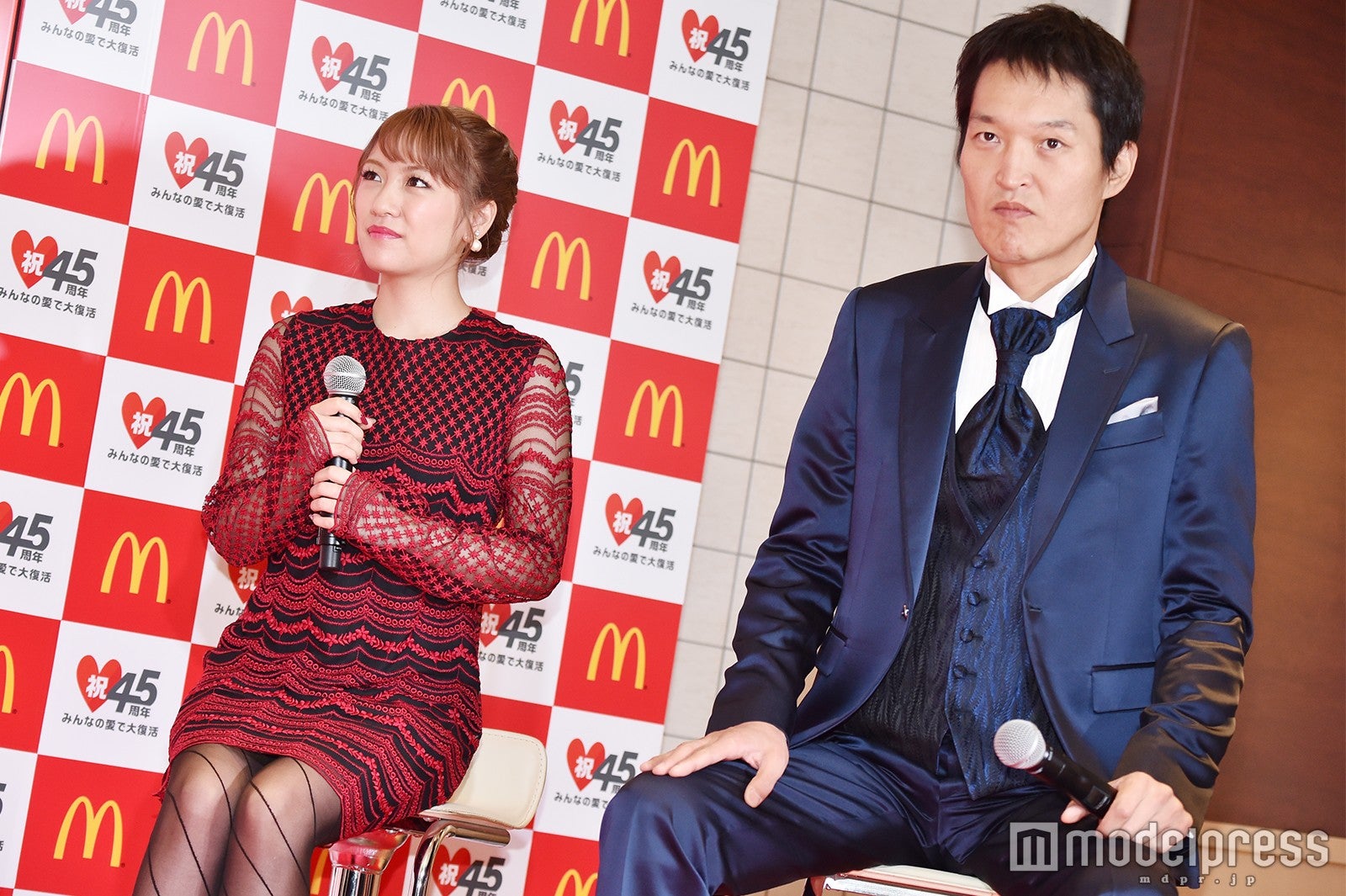 高橋みなみ、千原ジュニア （C）モデルプレス