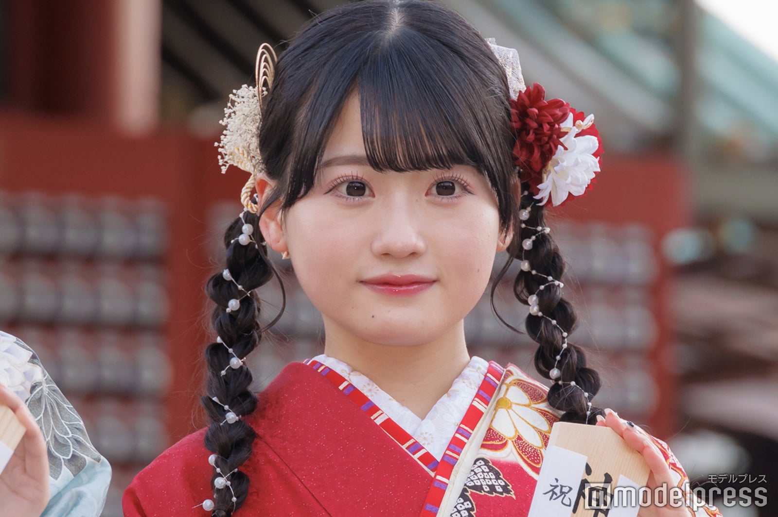 布袋百椛（C）モデルプレス