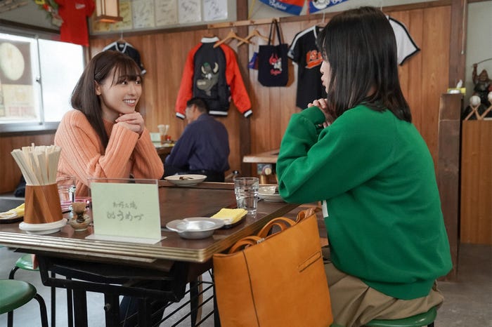 福原遥、山下美月/「舞いあがれ!」第57話(C)NHK
