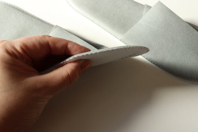 不織布スリッパ（2足、グレー）　底