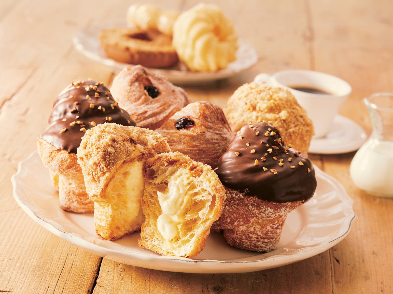 ミスタードーナツ、サクサクしっとりな新食感ドーナツ登場