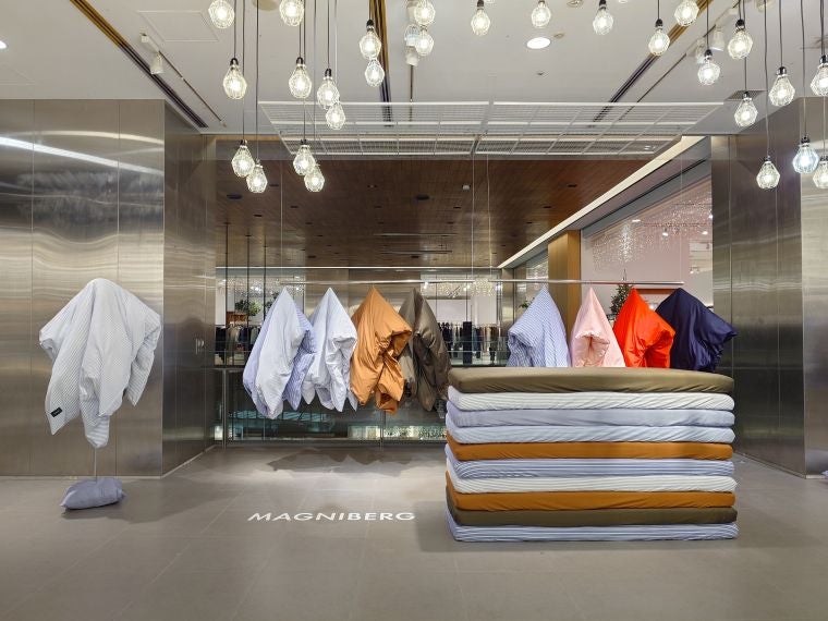 エストネーション六本木店 スウェーデン発ホームウェアでインスタレーション