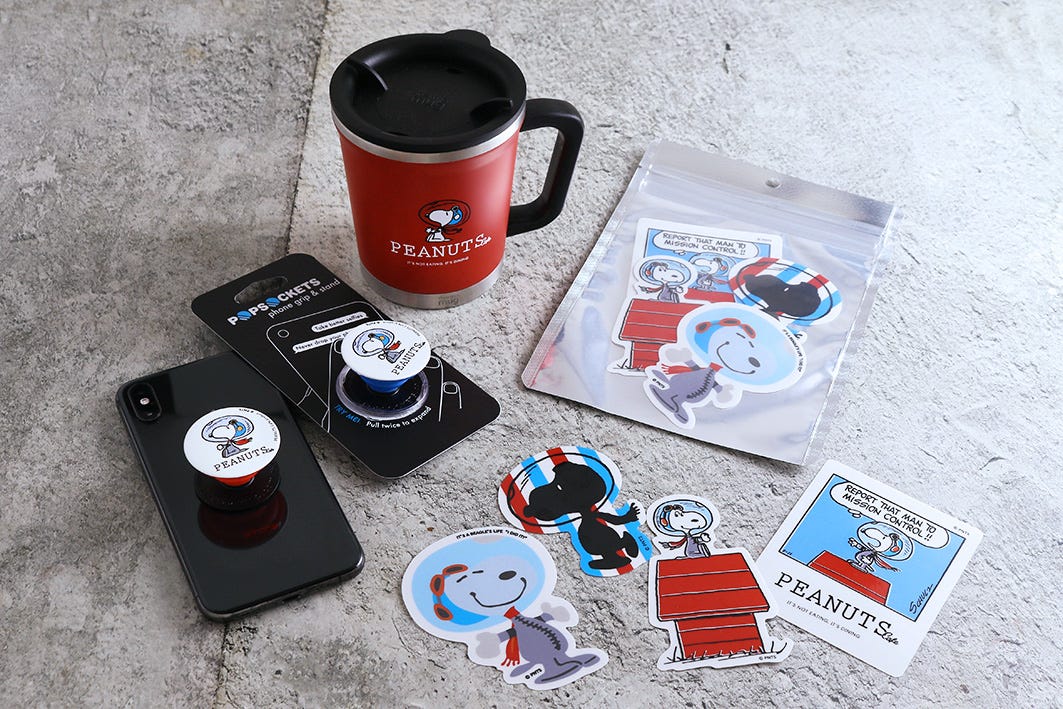 「宇宙飛行士スヌーピー」がピーナッツ カフェ&ダイナーに登場