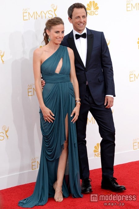 （左から）アレクシ・アッシュ、セス・マイヤーズ