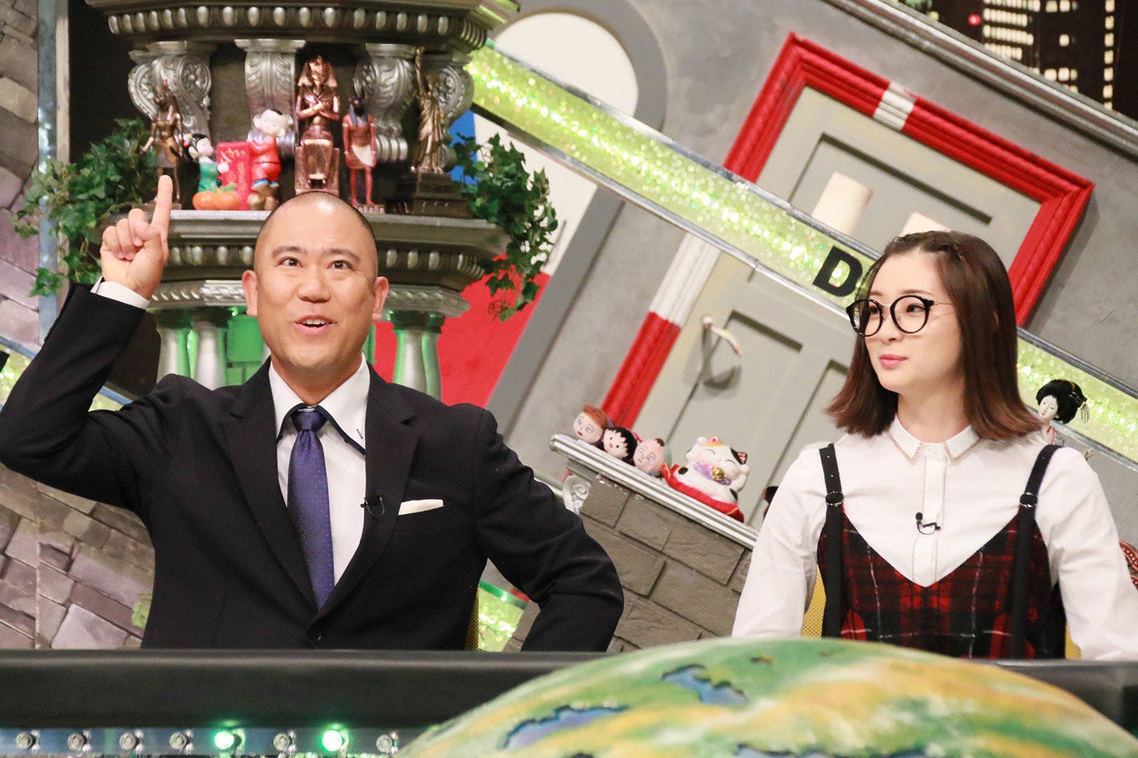 ナダル、足立梨花（C）フジテレビ