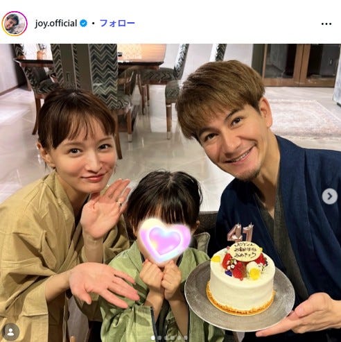 JOY Instagramより