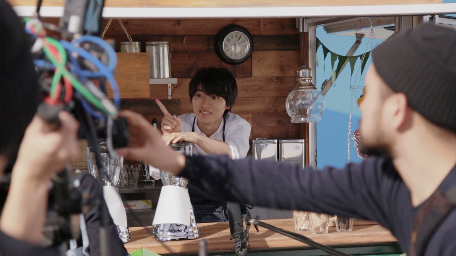 CMメイキング（提供写真）