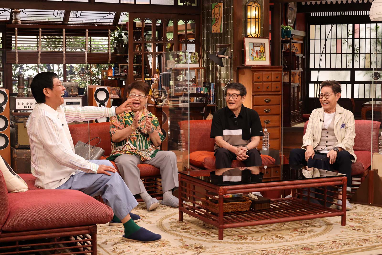 明石家さんま、高木ブー、仲本工事、加藤茶（C）カンテレ