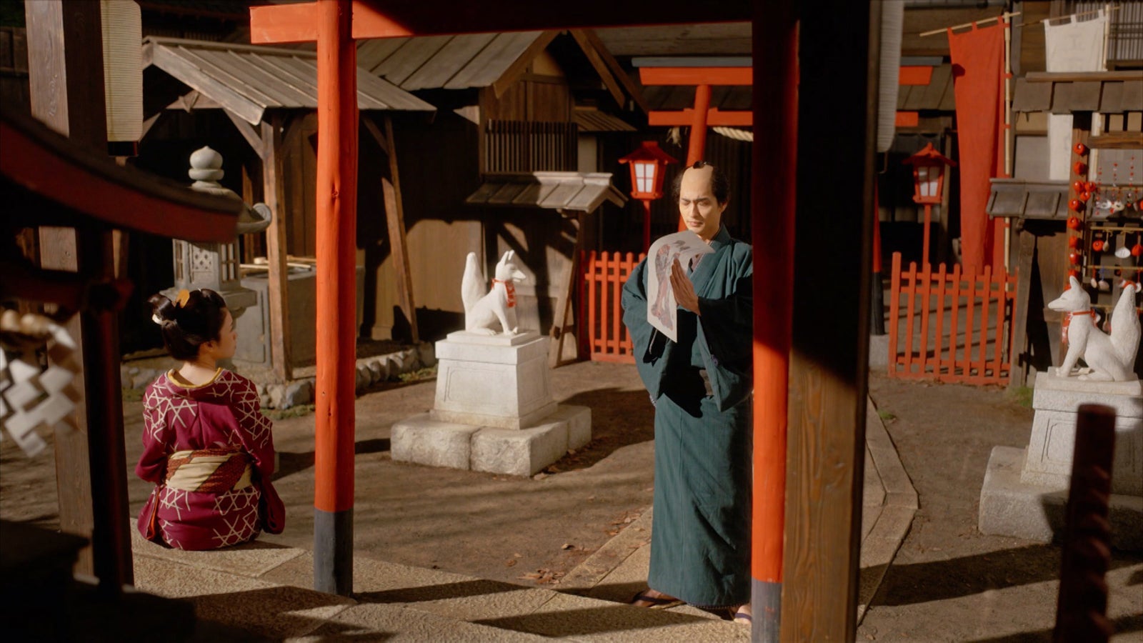 小芝風花、横浜流星「べらぼう～蔦重栄華乃夢噺～」第5話（C）NHK