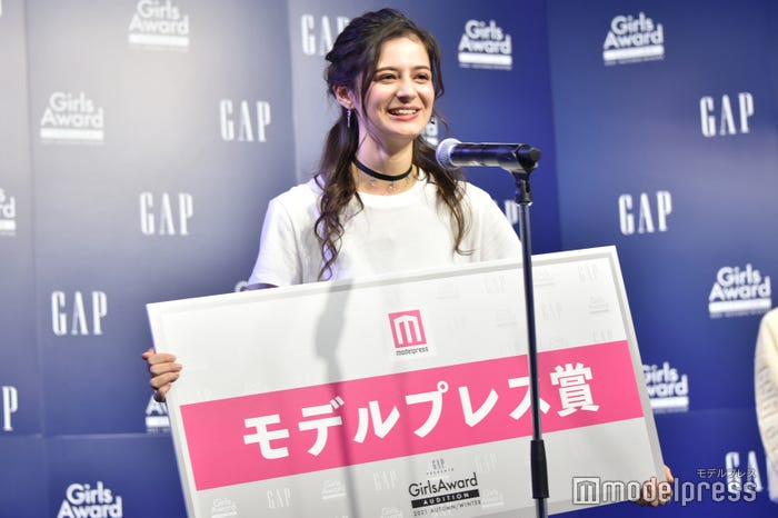 ミシェルさん/「GAP PRESENTS GirlsAward AUDITION 2021 AUTUMN/WINTER」受賞イベントより(C)モデルプレス