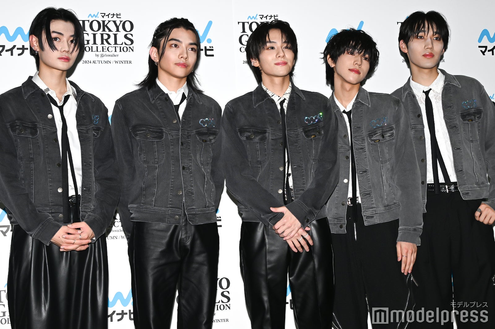 WILD BLUE（左から）鈴陽向、宮武颯、山下幸輝、池田優斗、鈴川直弥（C）モデルプレス