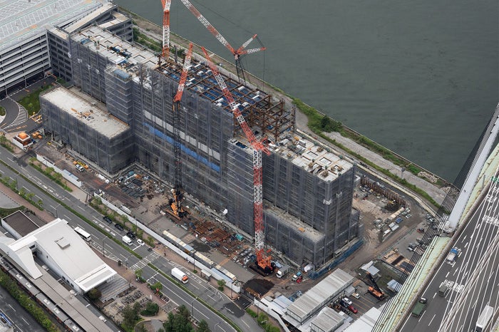 2018年7月5日現在の外観／画像提供：武蔵野