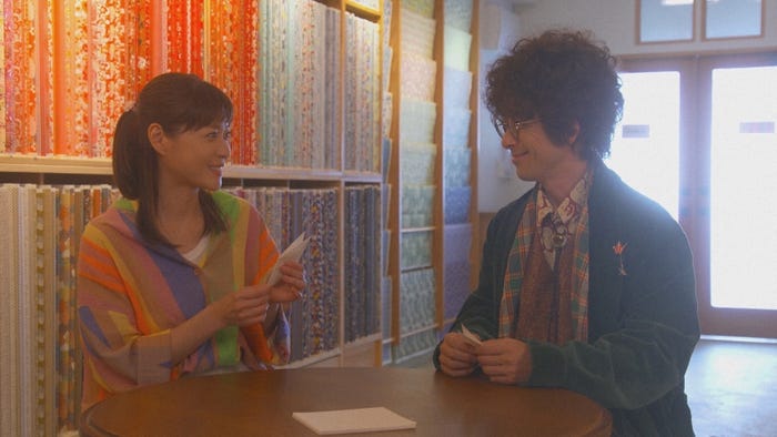 上野樹里、滝藤賢一(C)NHK