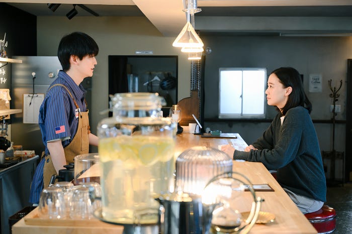 高橋文哉、蒼井優蒼井優「Tシャツが乾くまで」第2話(C)TBS