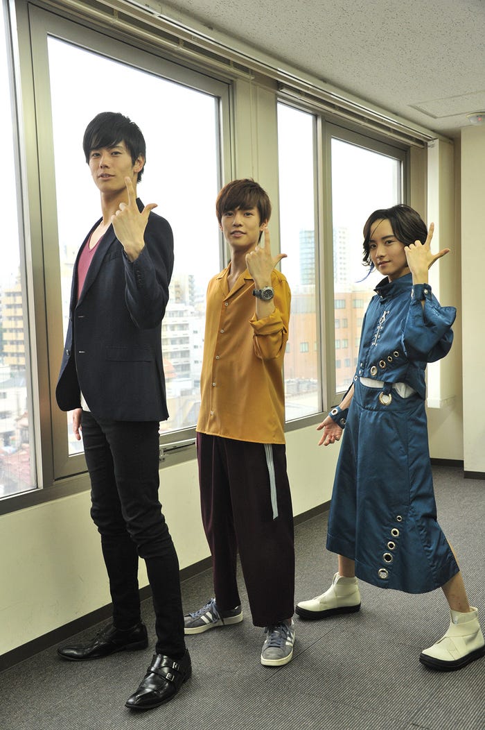 岩永徹也、奥野壮、板垣李光人(C)2018 石森プロ・テレビ朝日・ADK・東映