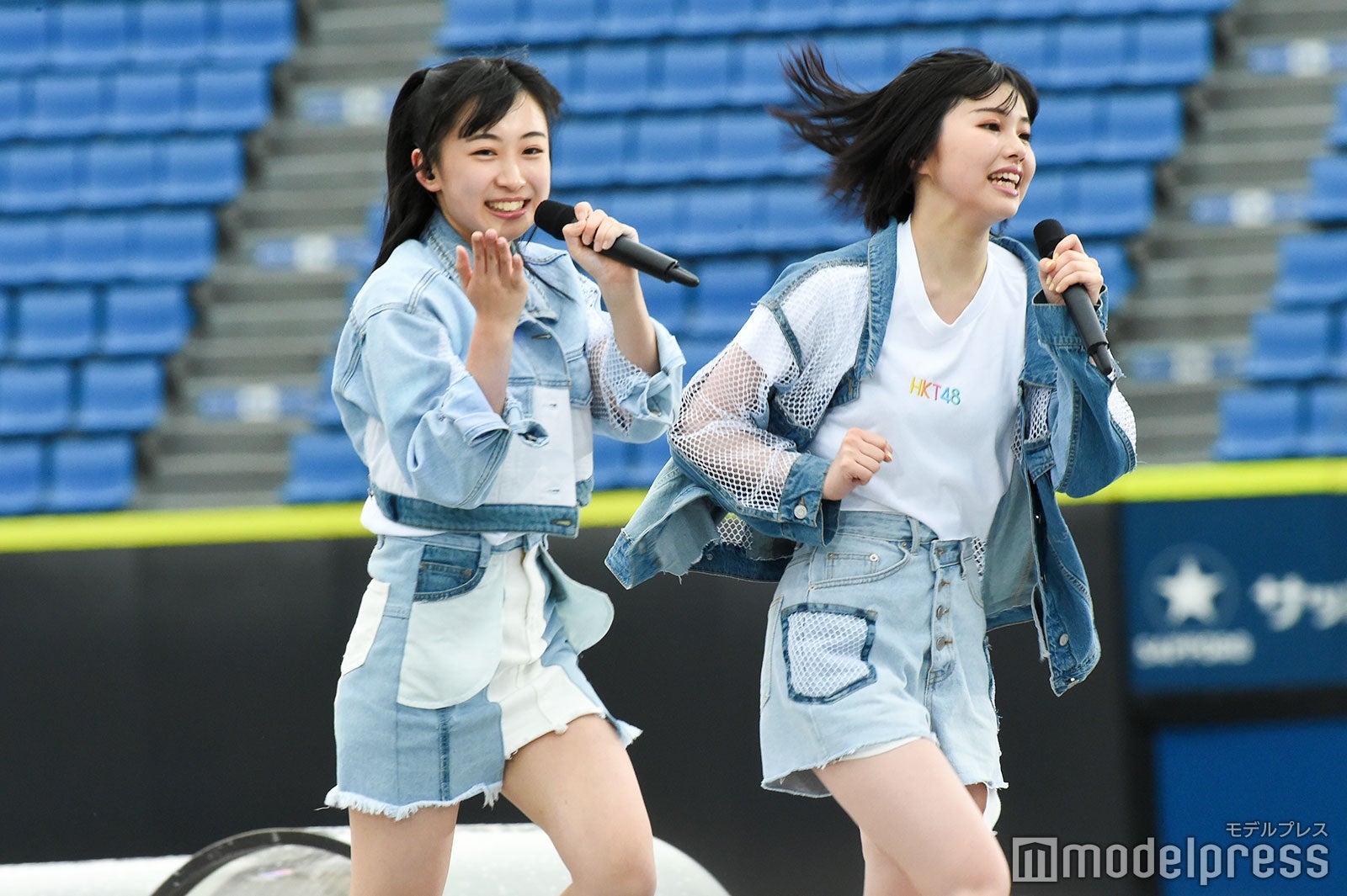 HKT48「AKB48グループ春のLIVEフェスin横浜スタジアム」（C）モデルプレス