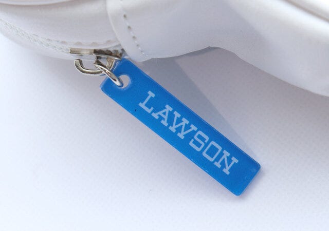 宝島社　ムック本　付録　ローソン　ポーチ　ファスナーチャーム　ロゴ