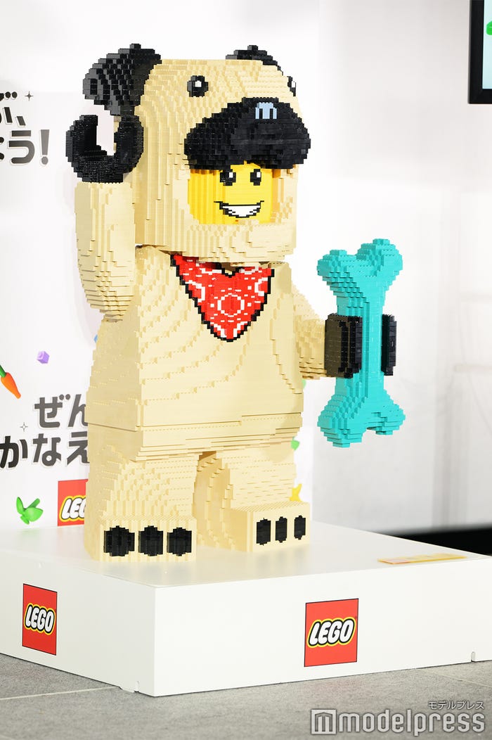 展示されたレゴ(R)作品(C)モデルプレス