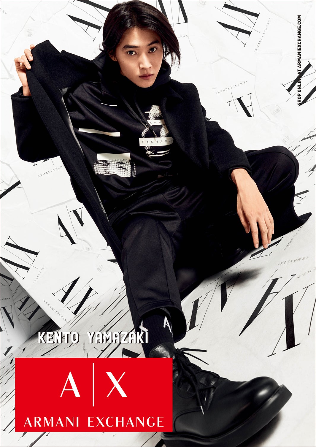 山崎賢人（画像提供：ジョルジオ アルマーニ）