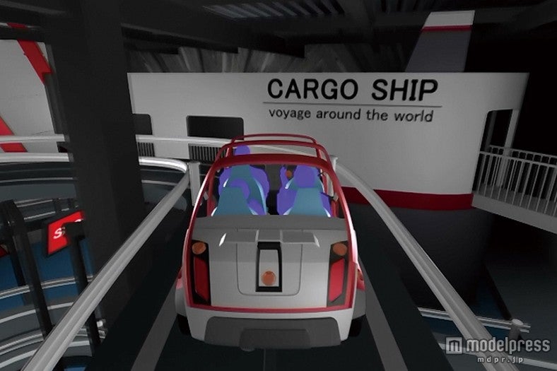 「CAR factory」試走／画像提供：よみうりランド