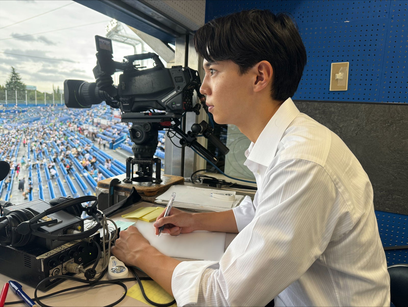 梶谷直史アナ（C）フジテレビ