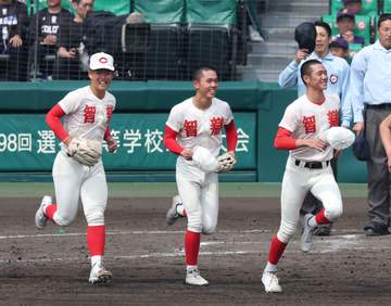 智弁学園が10年ぶり決勝進出！中京大中京に逆転勝ち エース杉本が1失点完投、137球の熱投