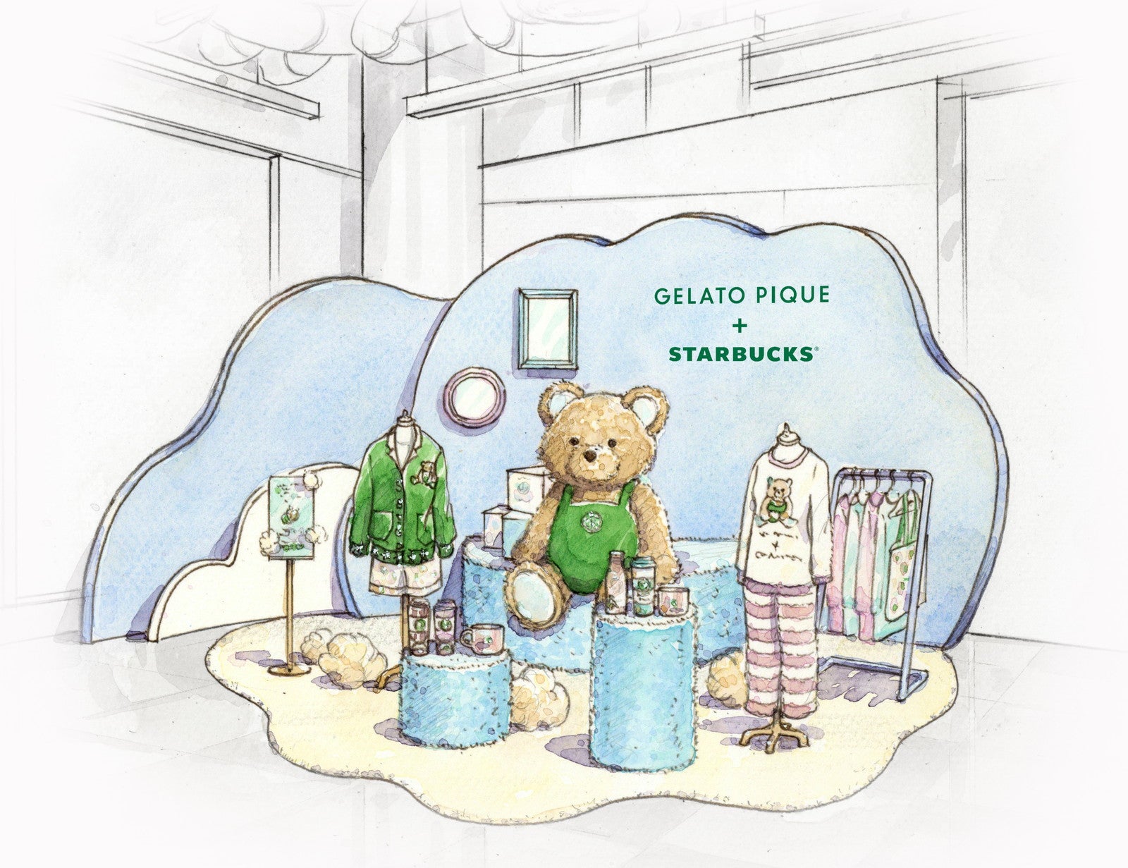 スターバックス　コーヒー　渋谷cocoti店での先行販売イベントイメージ（提供写真）