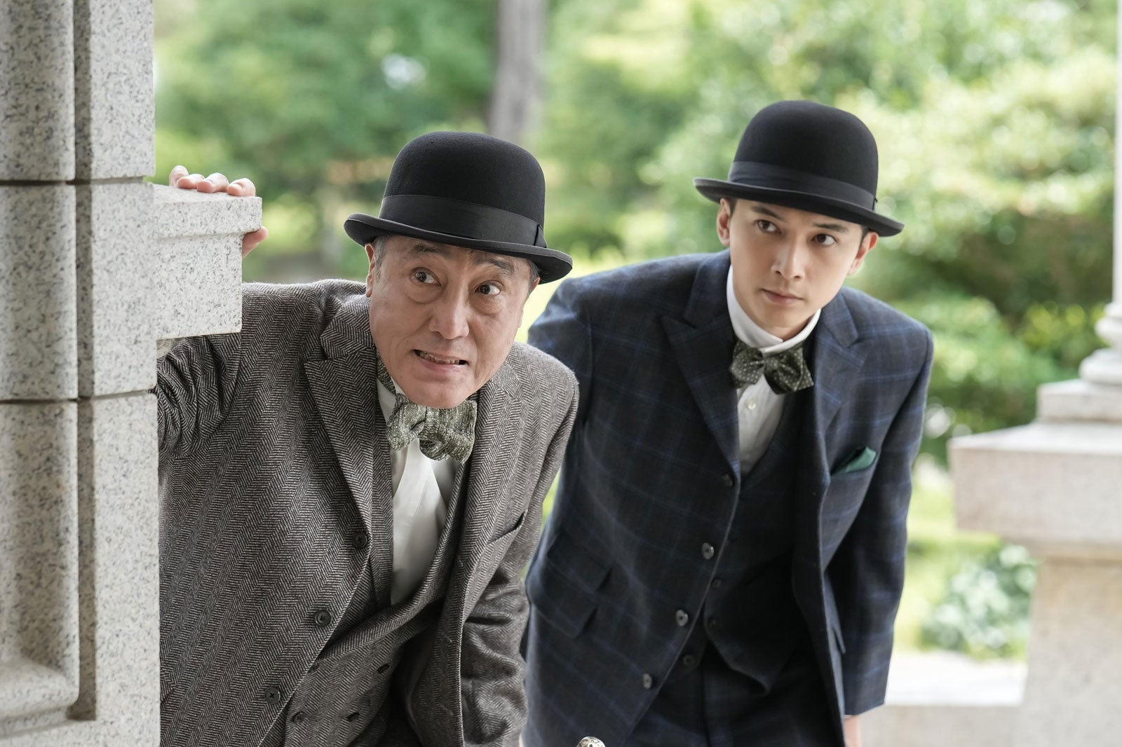 佐野史郎、吉沢亮「ばけばけ」第45話（C）NHK