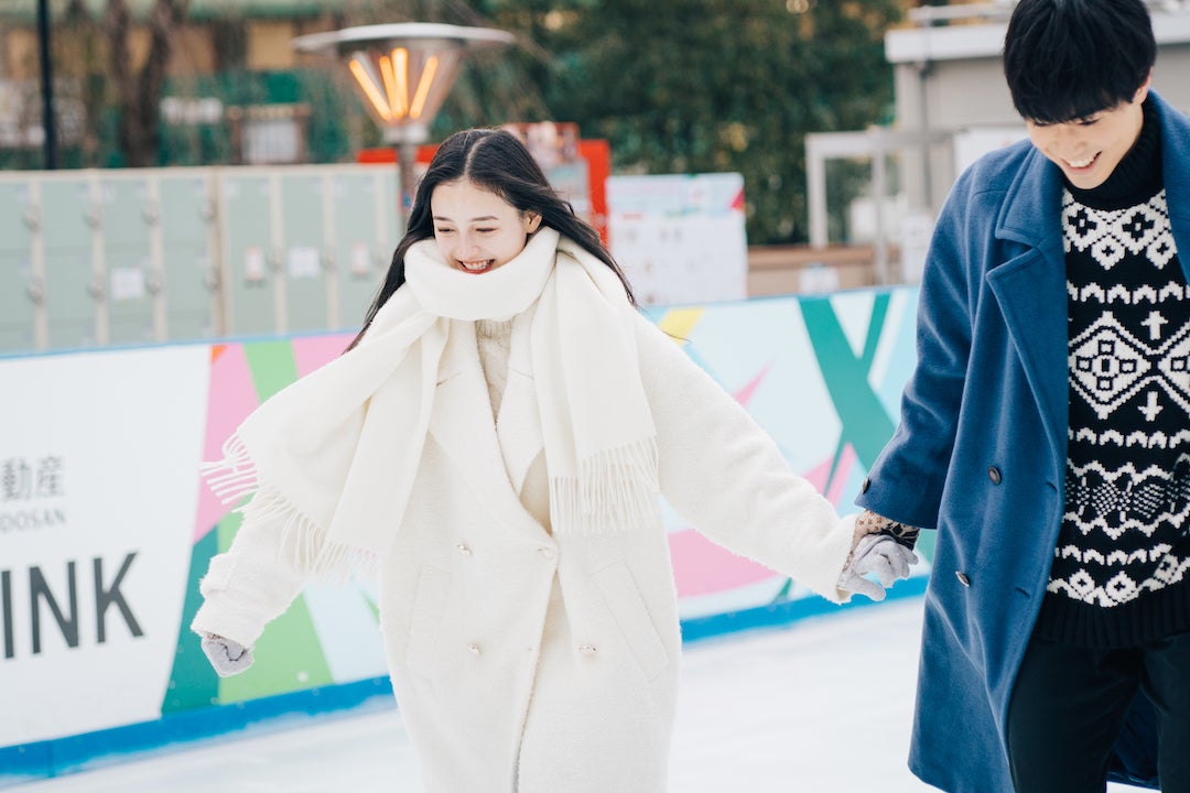 大峰ユリホ、櫻井佑樹「彼とオオカミちゃんには騙されない」（C）AbemaTV, Inc.