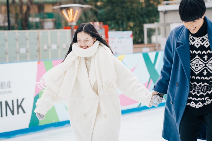 大峰ユリホ、櫻井佑樹「彼とオオカミちゃんには騙されない」第4話(C)AbemaTV, Inc.