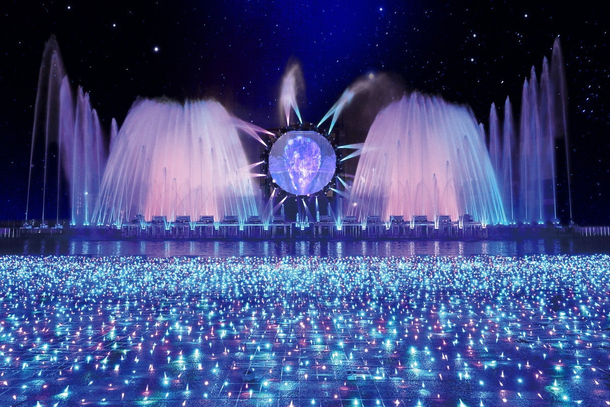 よみうりランド ジュエルミネーション（昨年の様子）／画像提供：よみうりランド