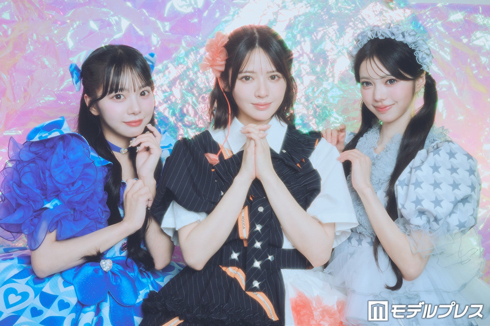 （左から）増田彩乃、鎮西寿々歌、中山こはく（C）モデルプレス