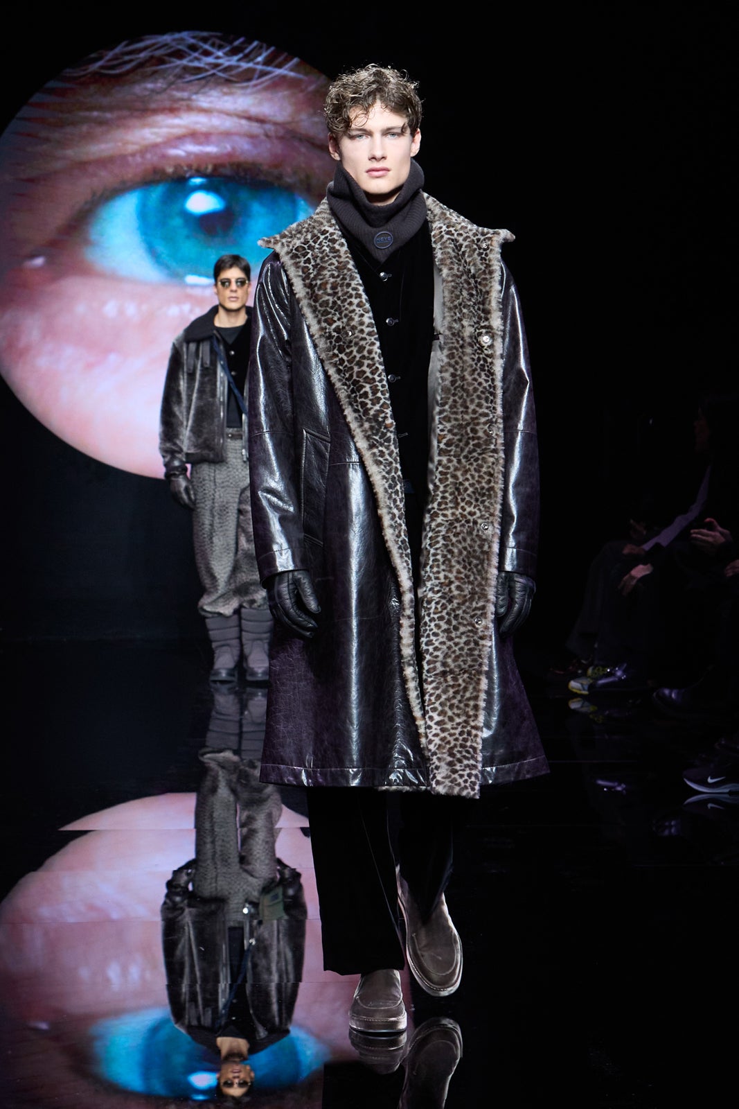 「ジョルジオ アルマーニ」2024秋冬メンズコレクションショー（提供写真）