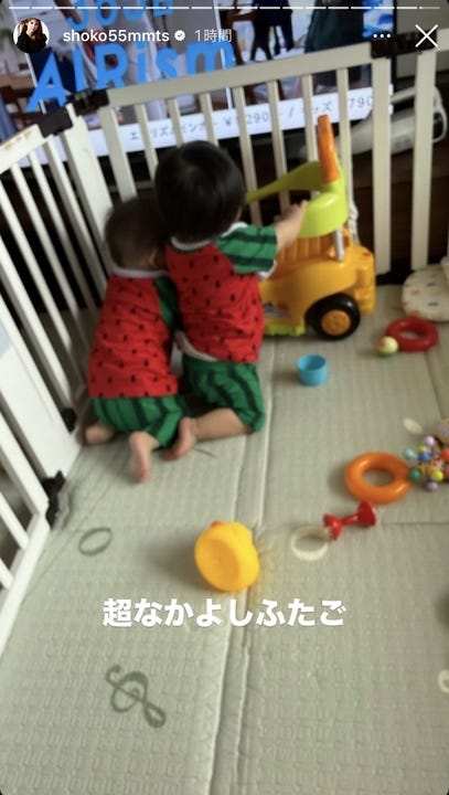 中川翔子Instagramストーリーズより