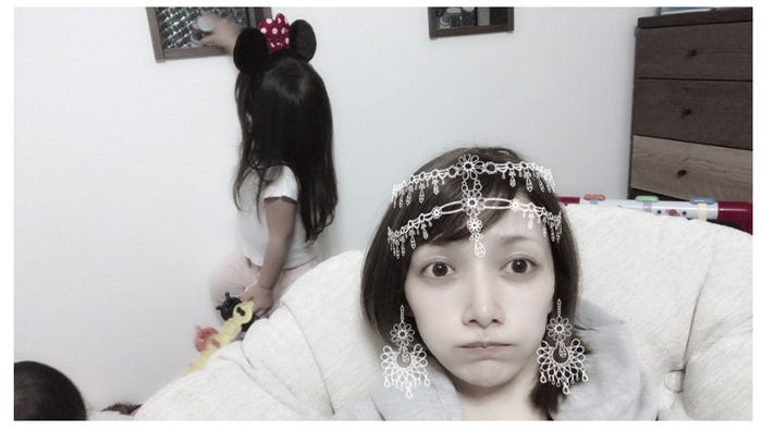 後藤真希と愛娘/後藤真希オフィシャルブログ(Ameba)より