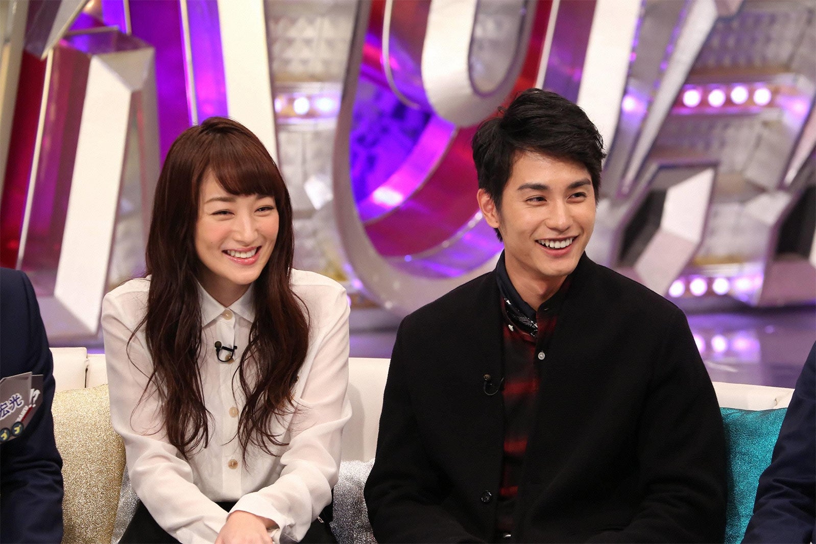 「キスマイBUSAIKU！？」にゲスト出演する高梨臨と中村蒼（画像提供：フジテレビ）