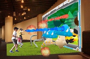 「HADO SHOOT！」イメージ／画像提供：京都水族館