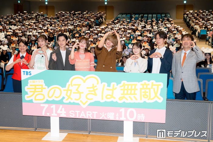 島崎和歌子、白本彩奈、本郷奏多、松本若菜、佐野勇斗、小野花梨、金田哲、藤井隆(C)モデルプレス