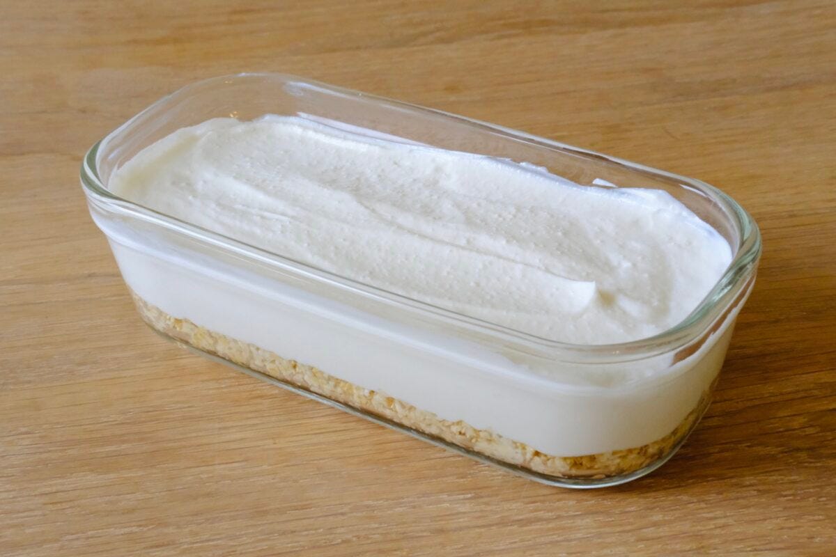 なかやまきんに君　レアチーズケーキ風スイーツ