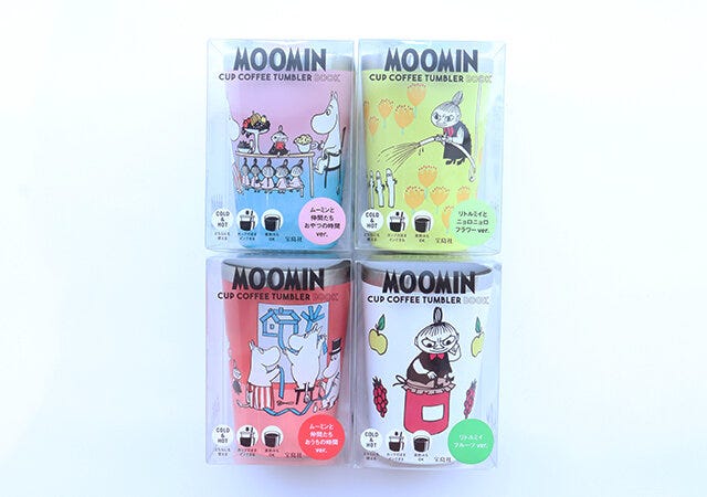 宝島社　ムック本　付録　真空断熱タンブラー　MOOMIN