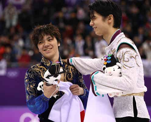羽生結弦&宇野昌磨、再び“ワンツー”獲得