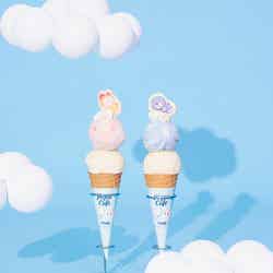 ドラえもんジェラート・ドラミジェラート各¥990(C)Fujiko-Pro, Shogakukan, TV-Asahi, Shin-ei, and ADK